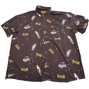 Dixxon Flannel Party Shirt Born In California Impala Button Down Mens 4XL